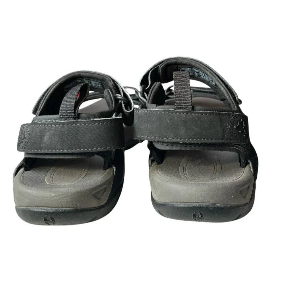 Teva Sandals Men’s Meacham Black Gray Outdoor 1110392 Size 8 UK 7 EU 40.5